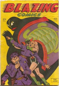 Large Thumbnail For Blazing Comics 4 - Version 2