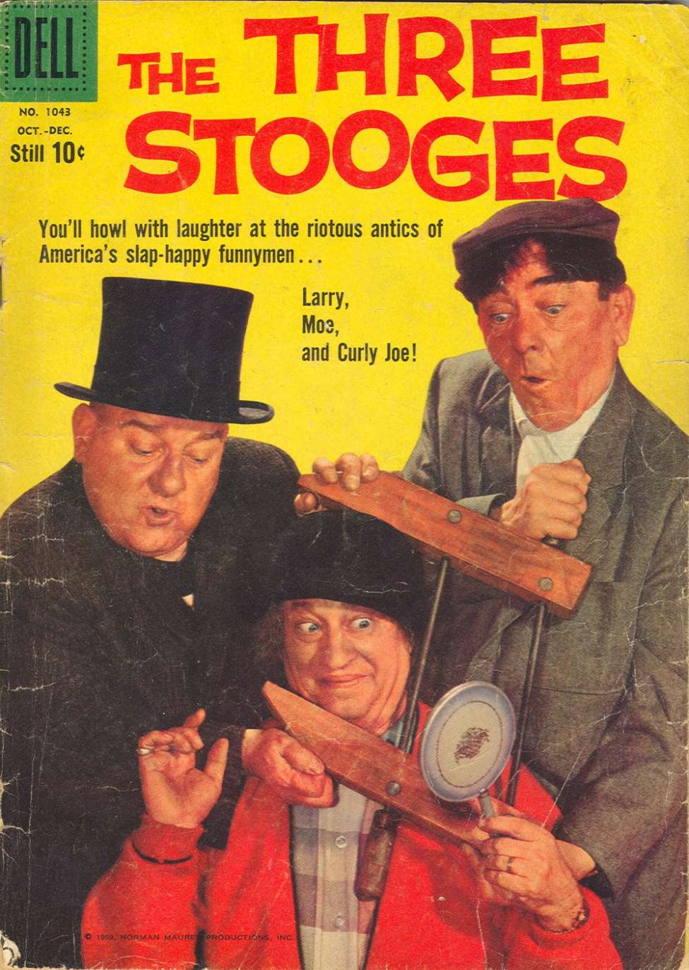 Comic Book Cover For 1043 - The Three Stooges