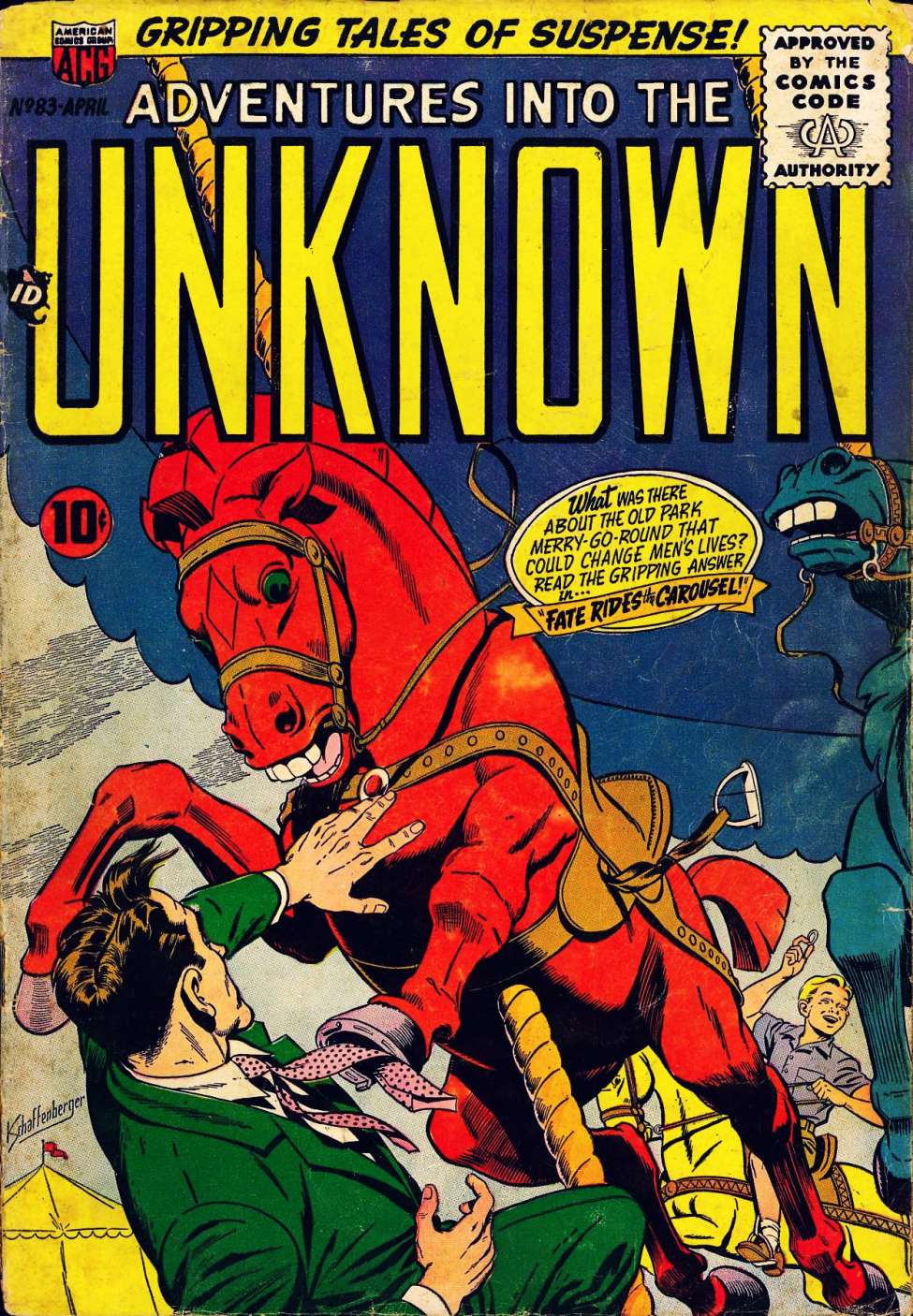 Book Cover For Adventures into the Unknown 83
