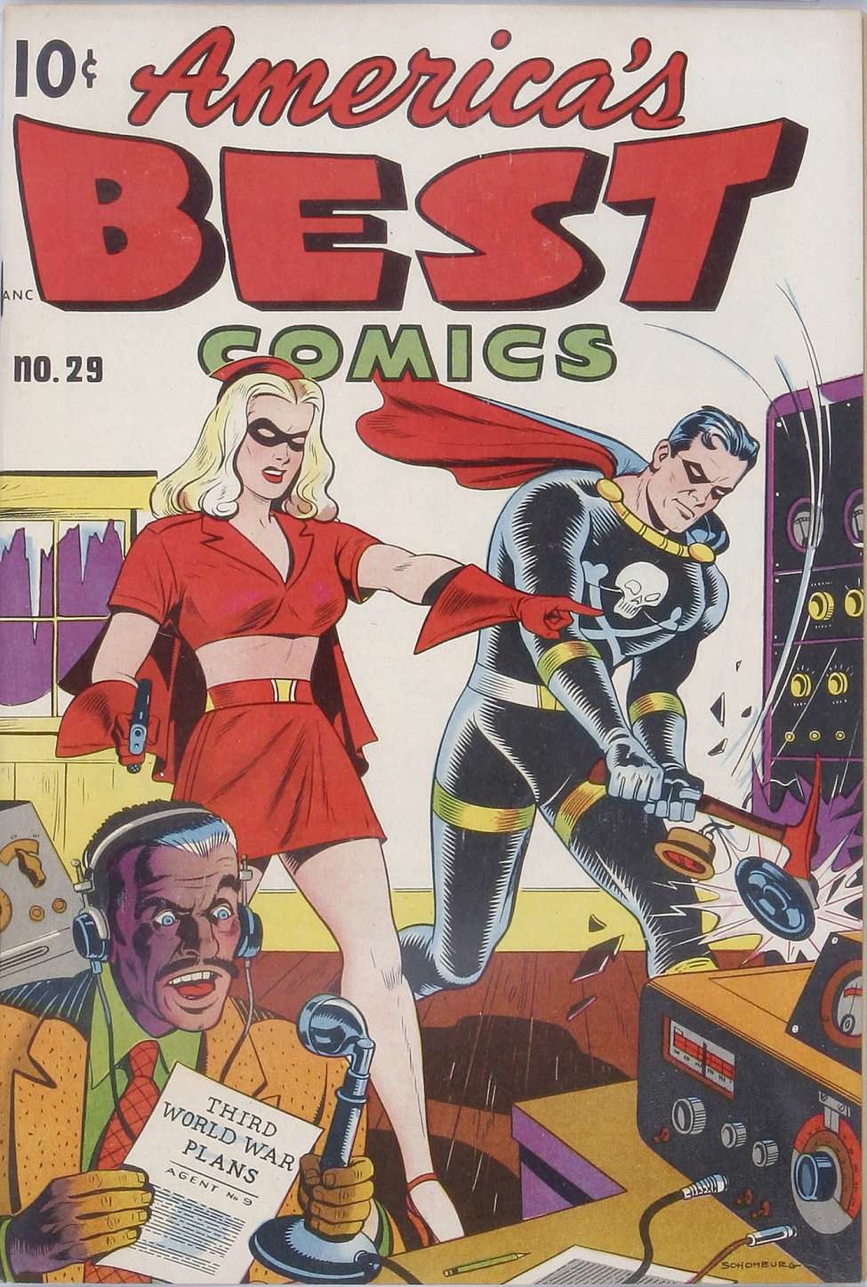 Comic Book Cover For America's Best Comics 29