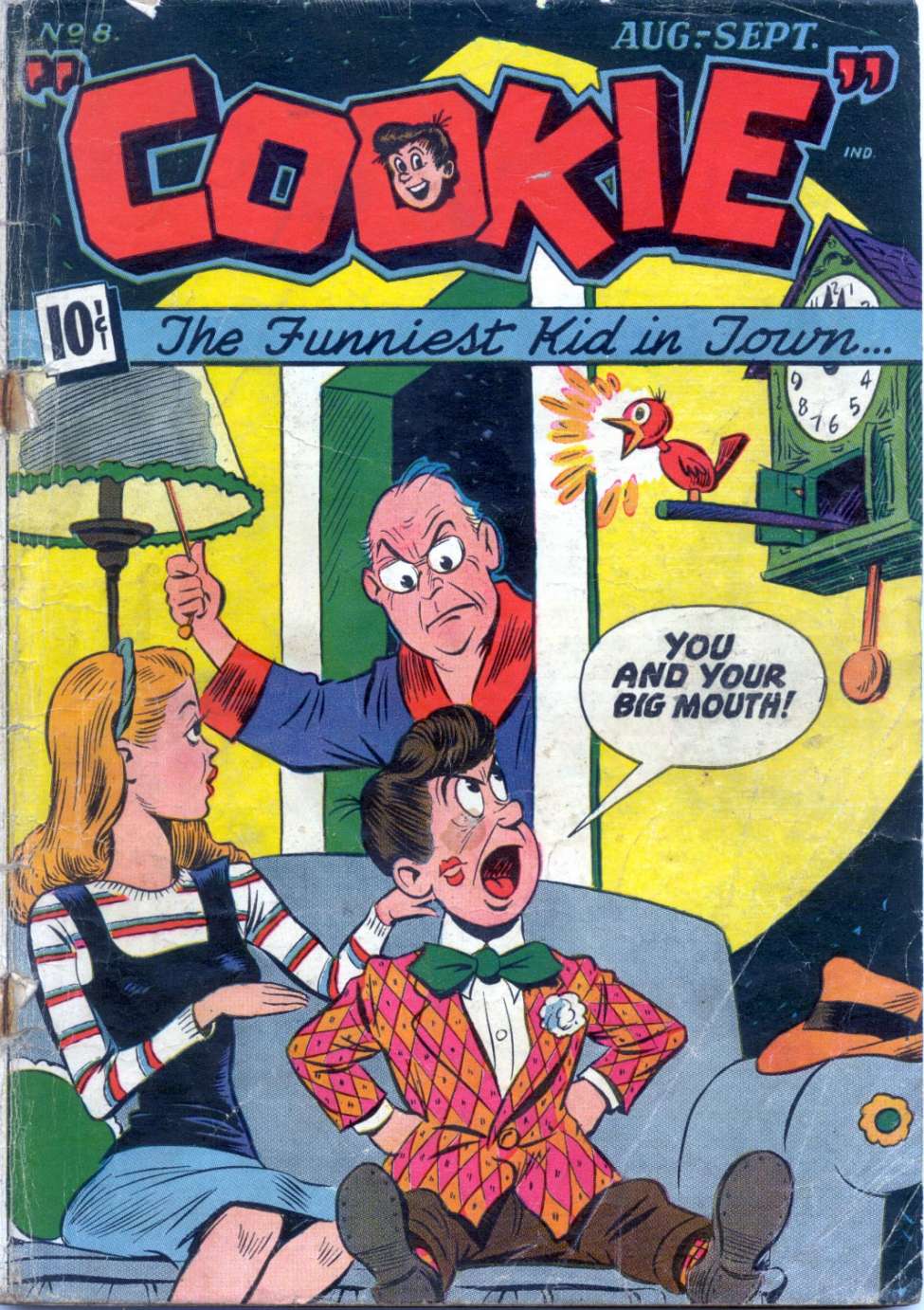 Comic Book Cover For Cookie 8