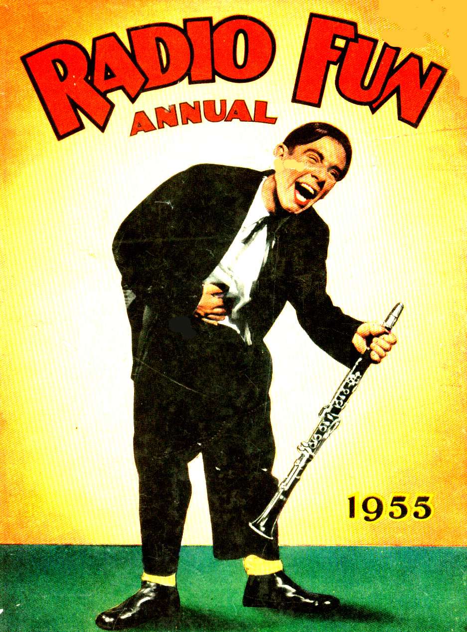Book Cover For Radio Fun Annual 1955