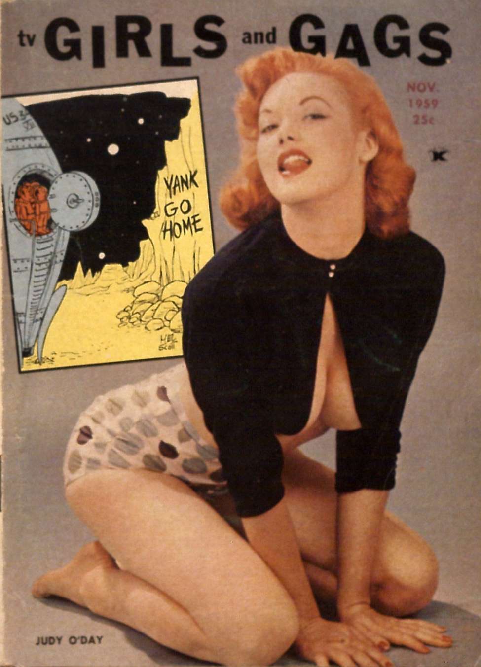 Comic Book Cover For TV Girls and Gags v6 6