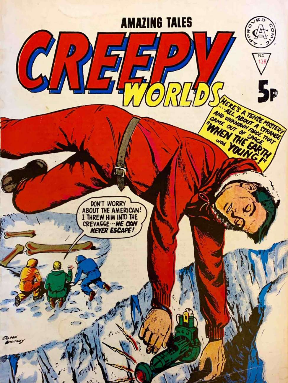 Book Cover For Creepy Worlds 128