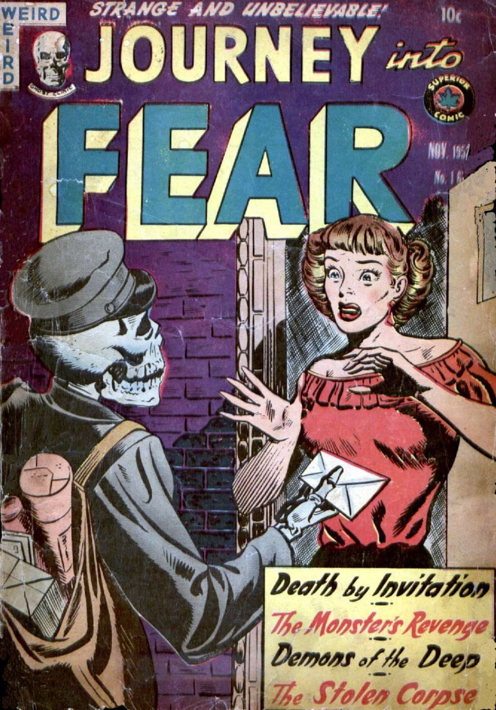 Comic Book Cover For Journey into Fear 16