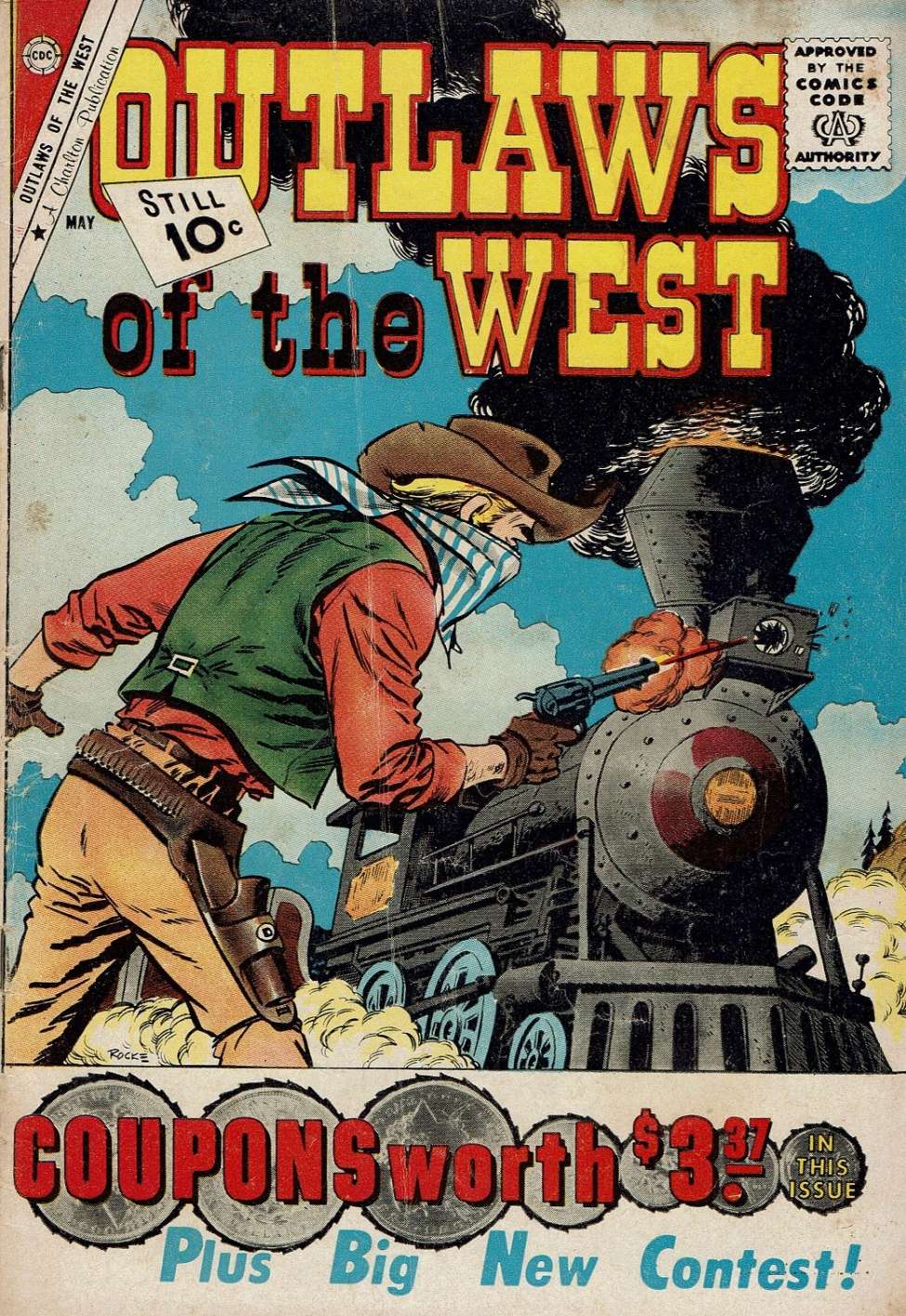 Comic Book Cover For Outlaws of the West 31