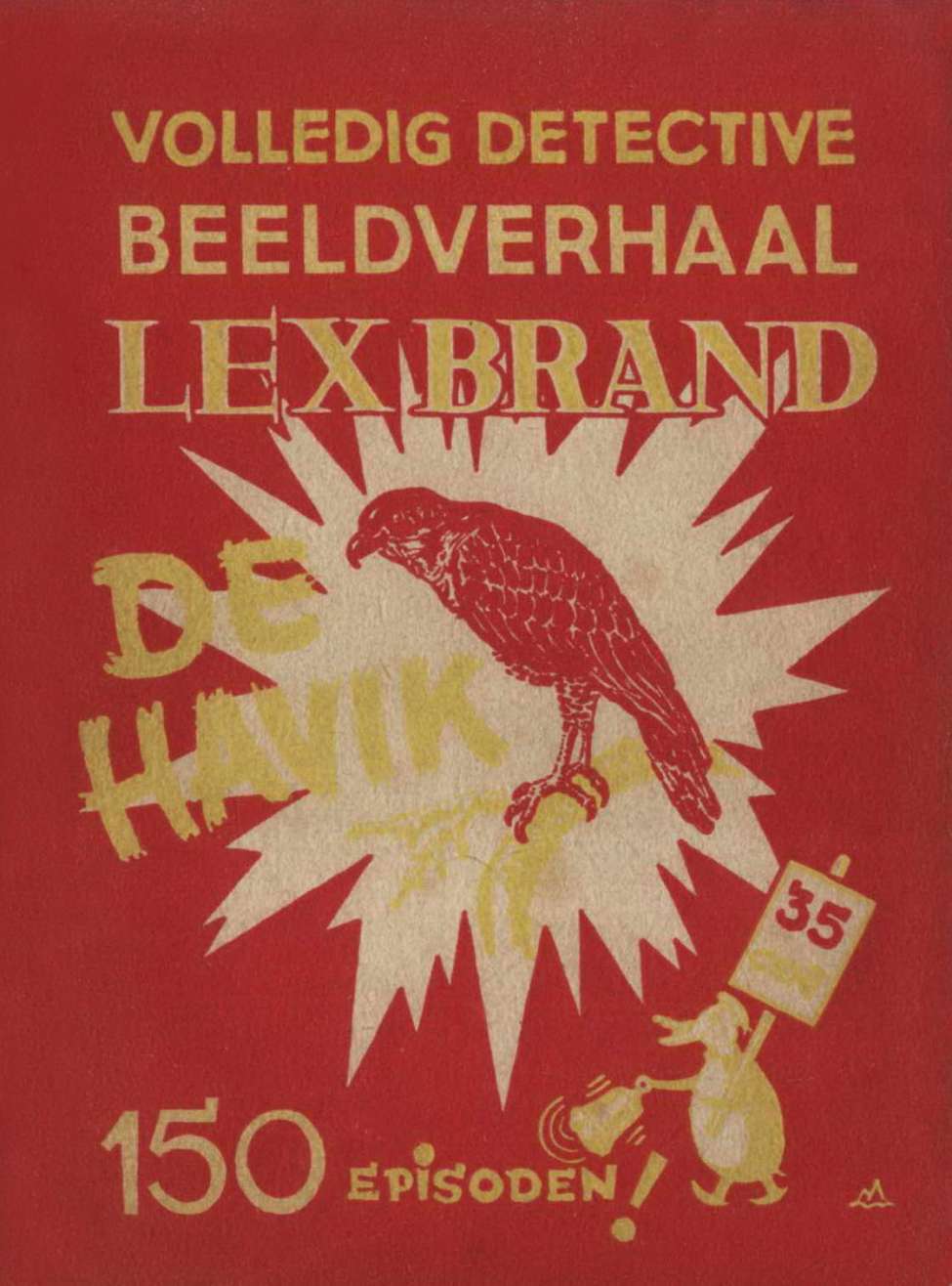 Book Cover For Lex Brand 10 - De Havik