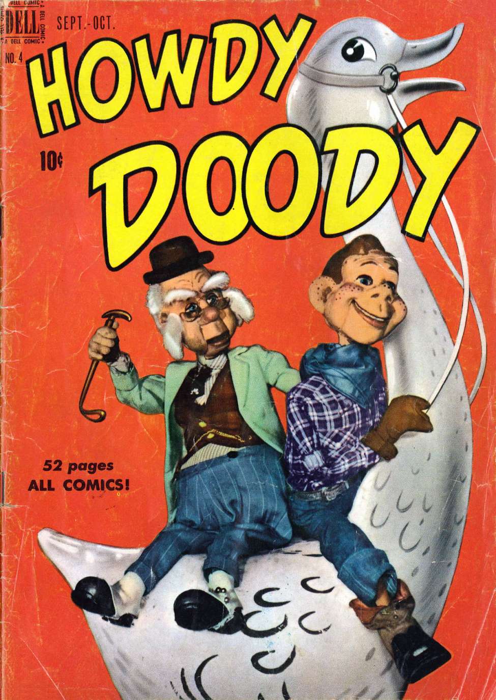 Comic Book Cover For Howdy Doody 4