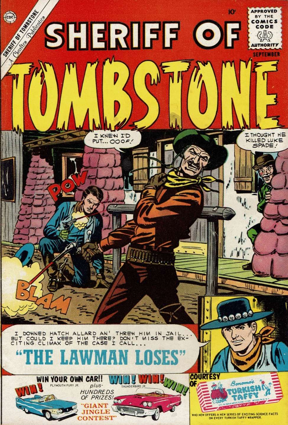 Book Cover For Sheriff of Tombstone 11