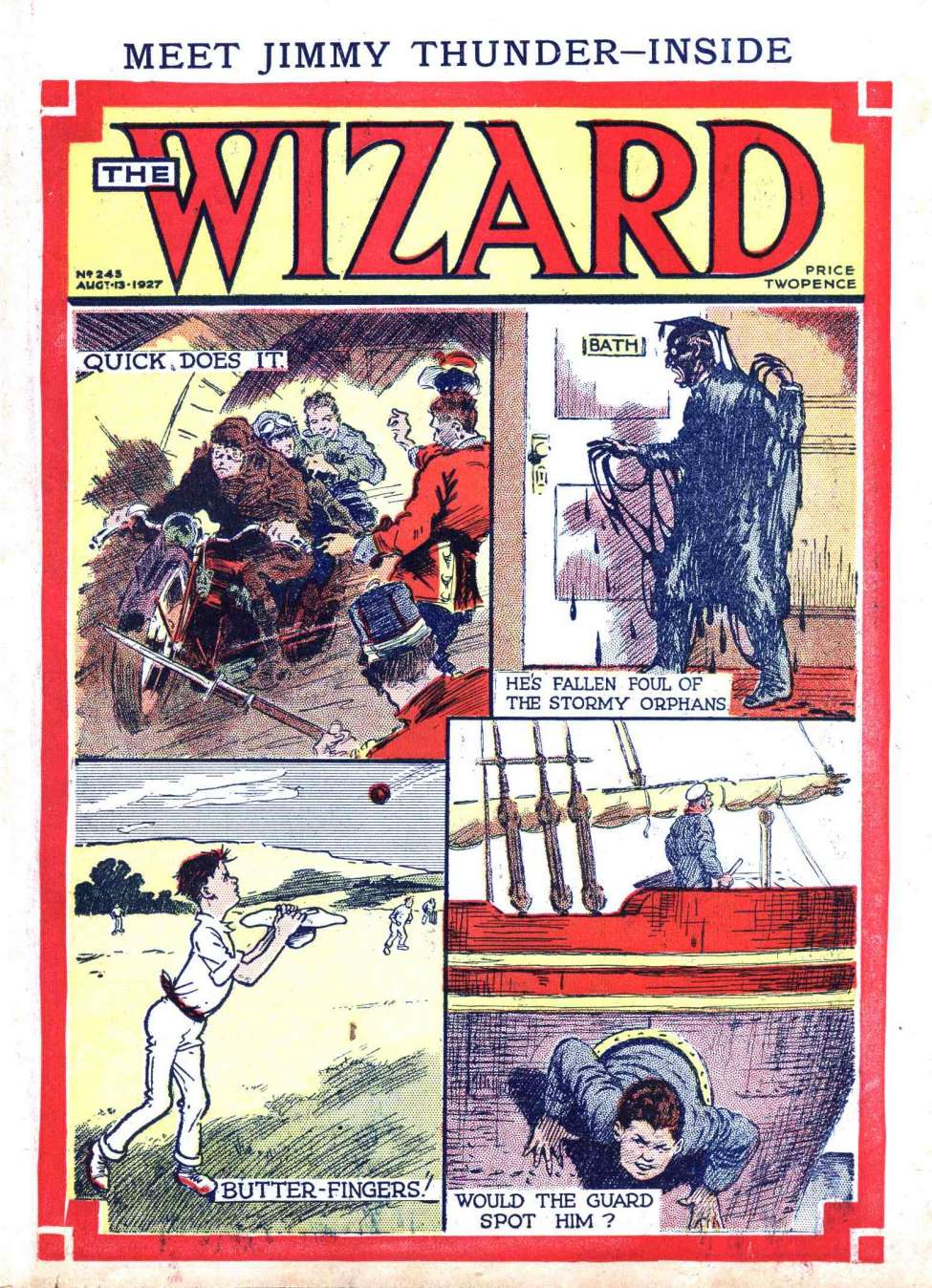 Book Cover For The Wizard 245