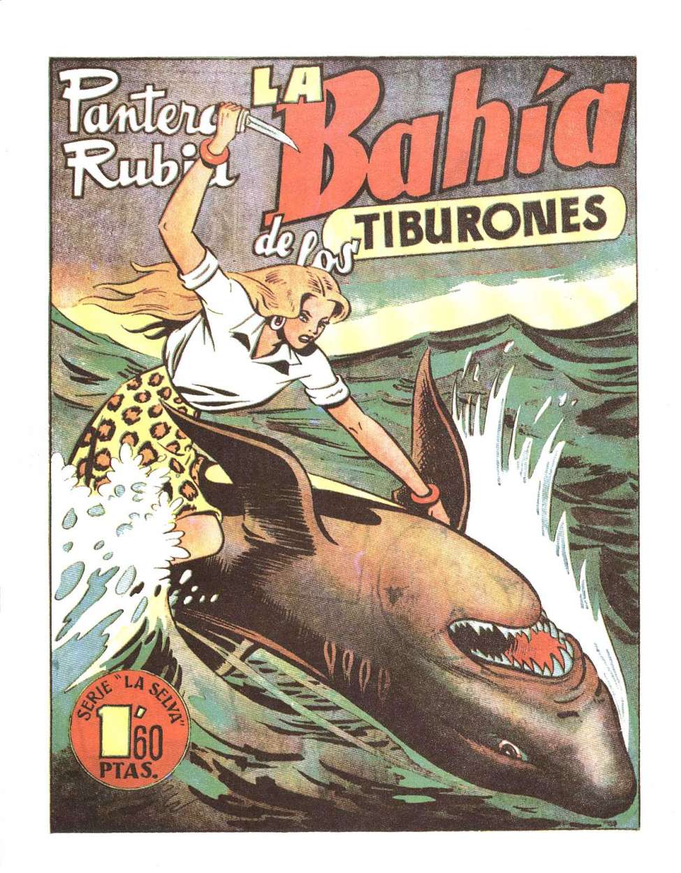 Comic Book Cover For Pantera Rubia 18 - La Bahia De Los Tiburones