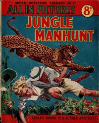 Large Thumbnail For Super Detective Library 27 - Jungle Manhunt
