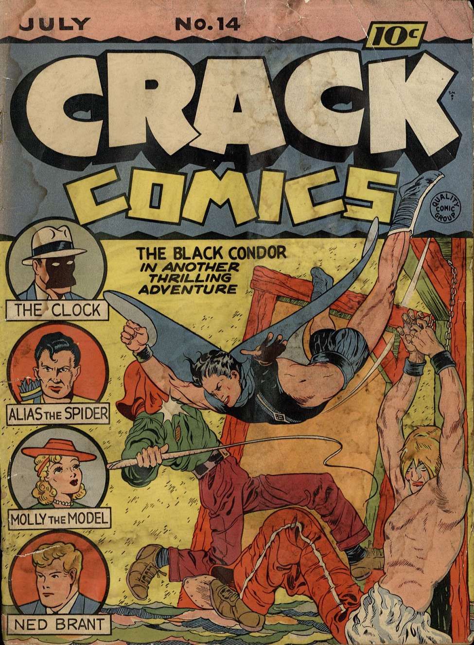 Book Cover For Crack Comics 14