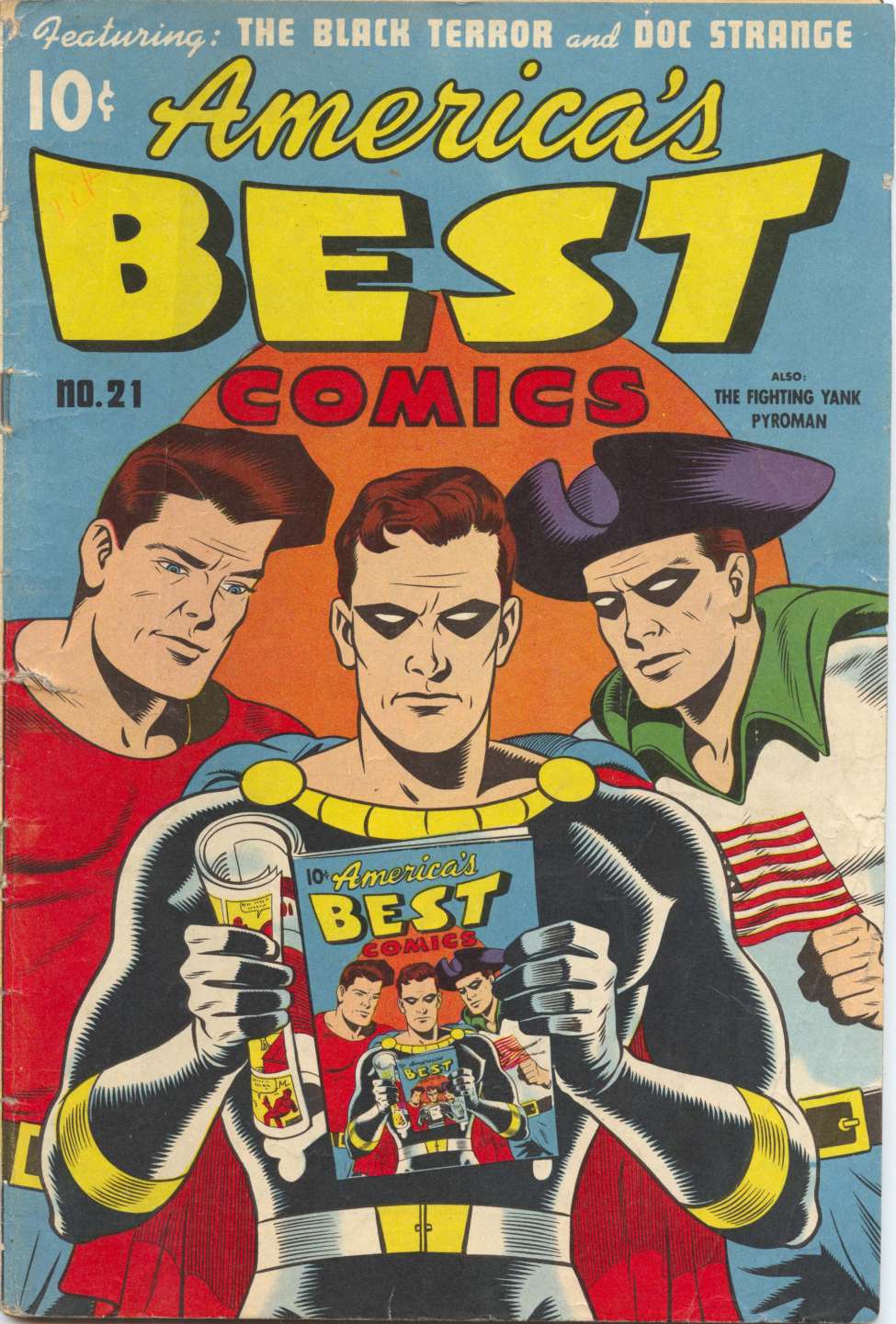 Book Cover For America's Best Comics 21 - Version 2