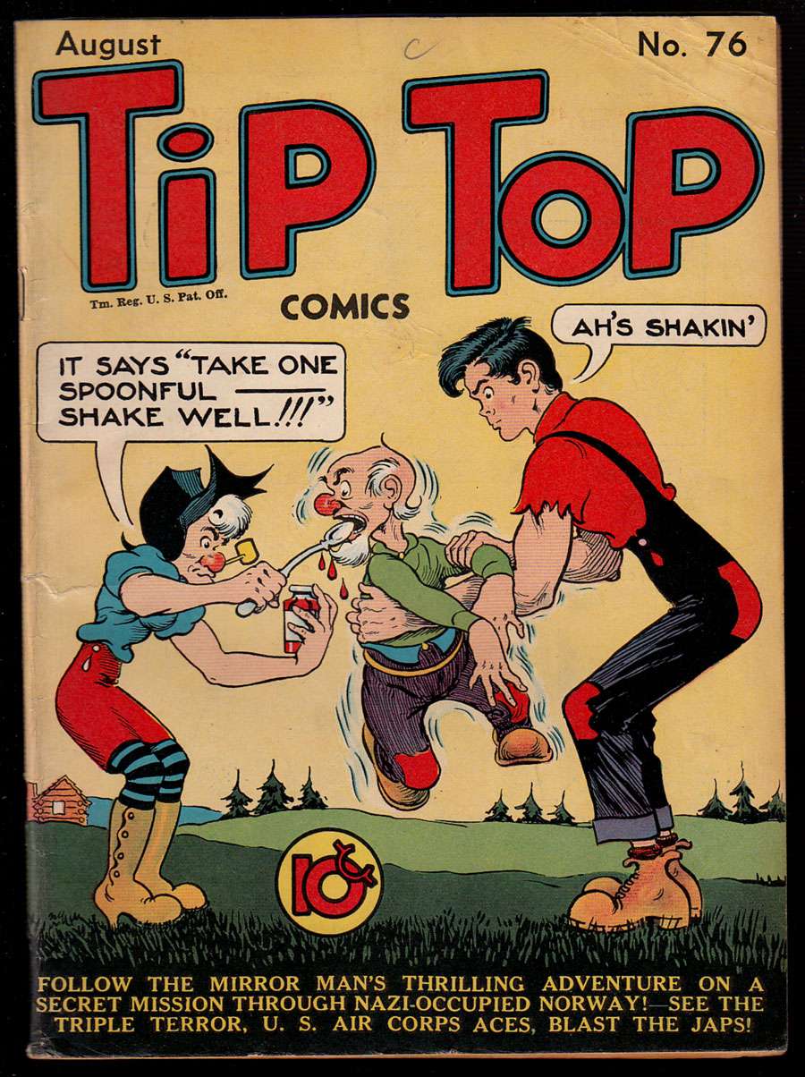 Comic Book Cover For Tip Top Comics 76