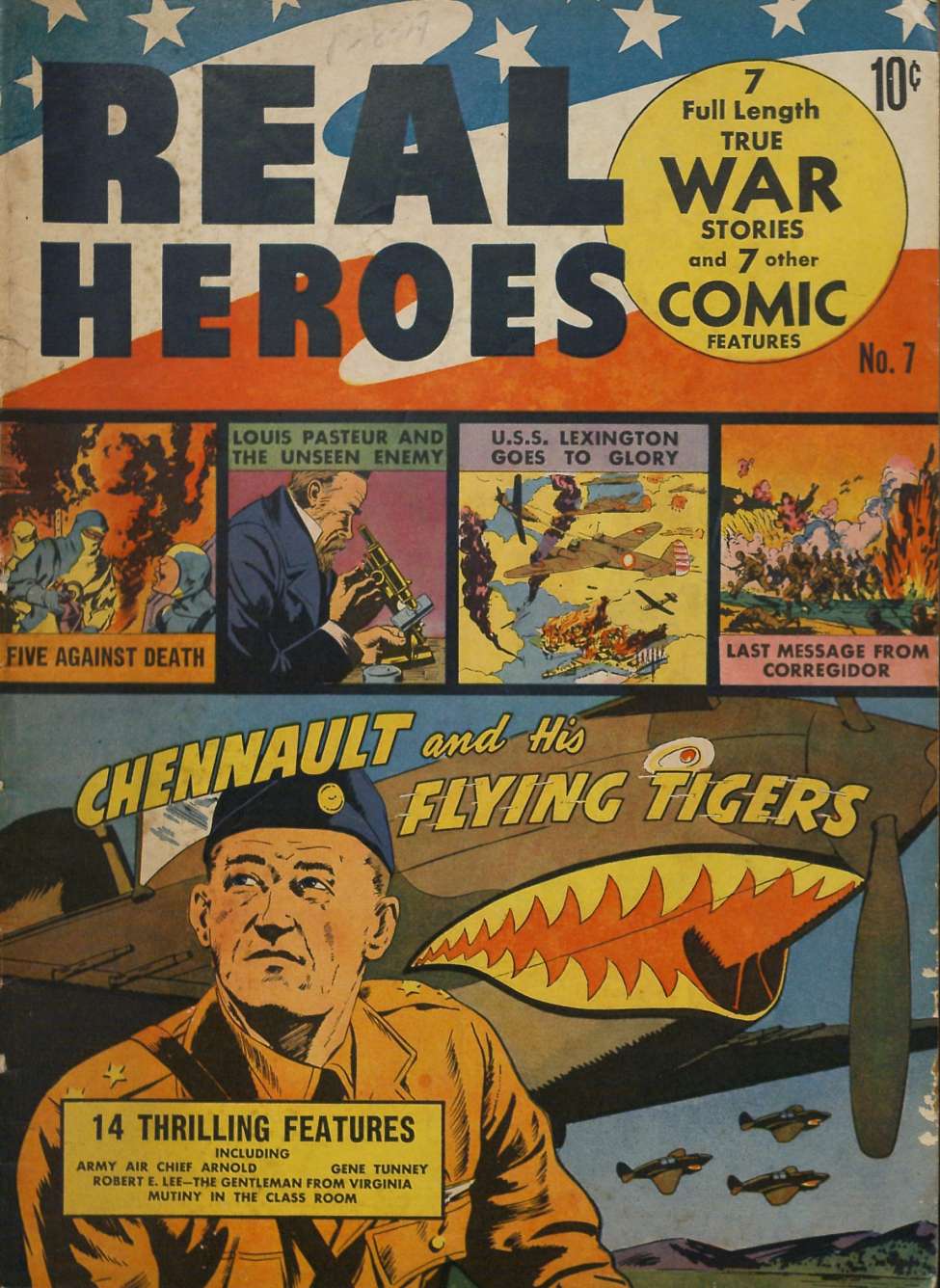 Book Cover For Real Heroes 7