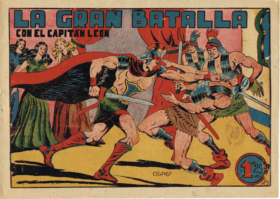Book Cover For El Capitan Leon 5 - La Gran Batalla