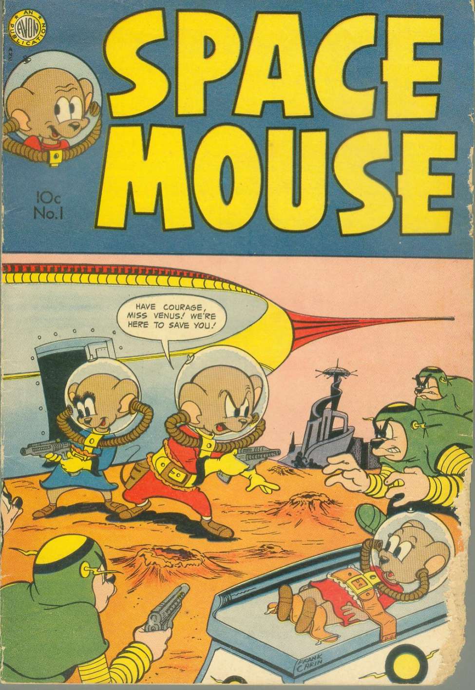 Comic Book Cover For Space Mouse 1