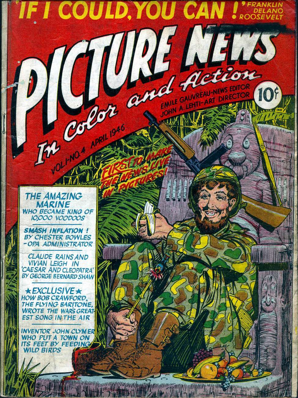 Comic Book Cover For Picture News 4