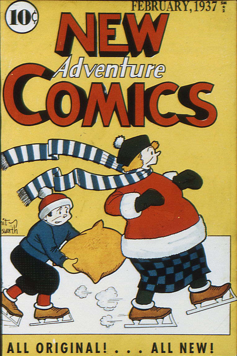 Comic Book Cover For New Adventure Comics 13 (fiche)