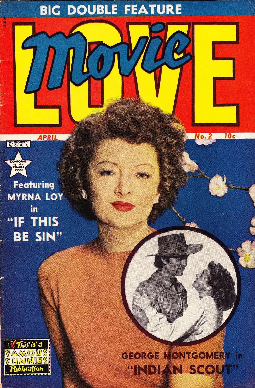 Comic Book Cover For Movie Love 2