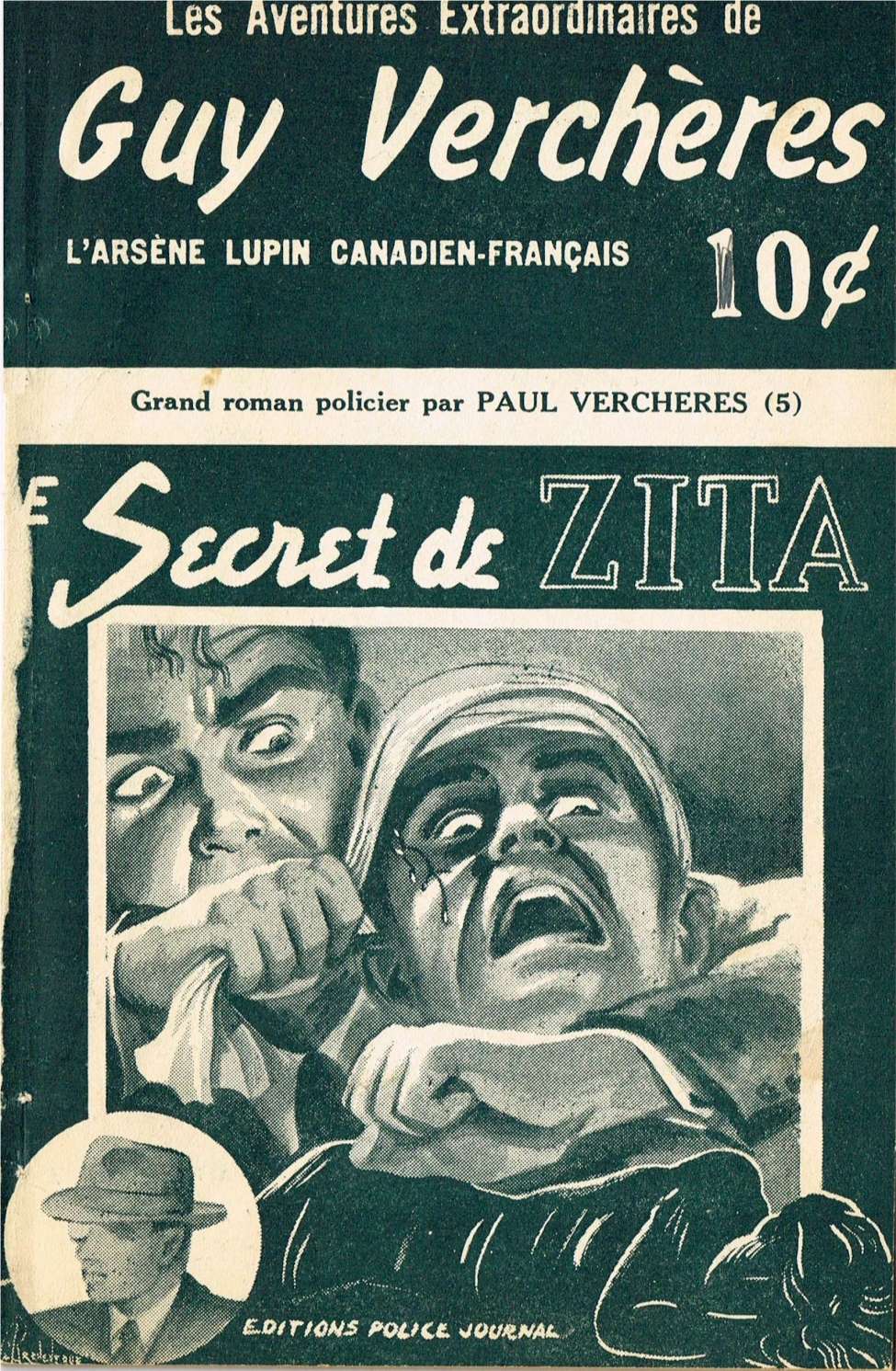 Book Cover For Guy Verchères v2 5 - Le secret de Zita