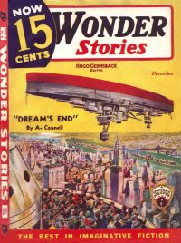 Large Thumbnail For Wonder Stories v7 6 - Dream's End - A. Connell
