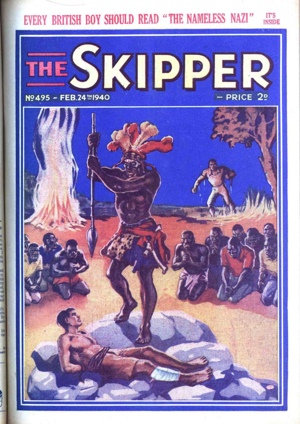 Comic Book Cover For The Skipper 495