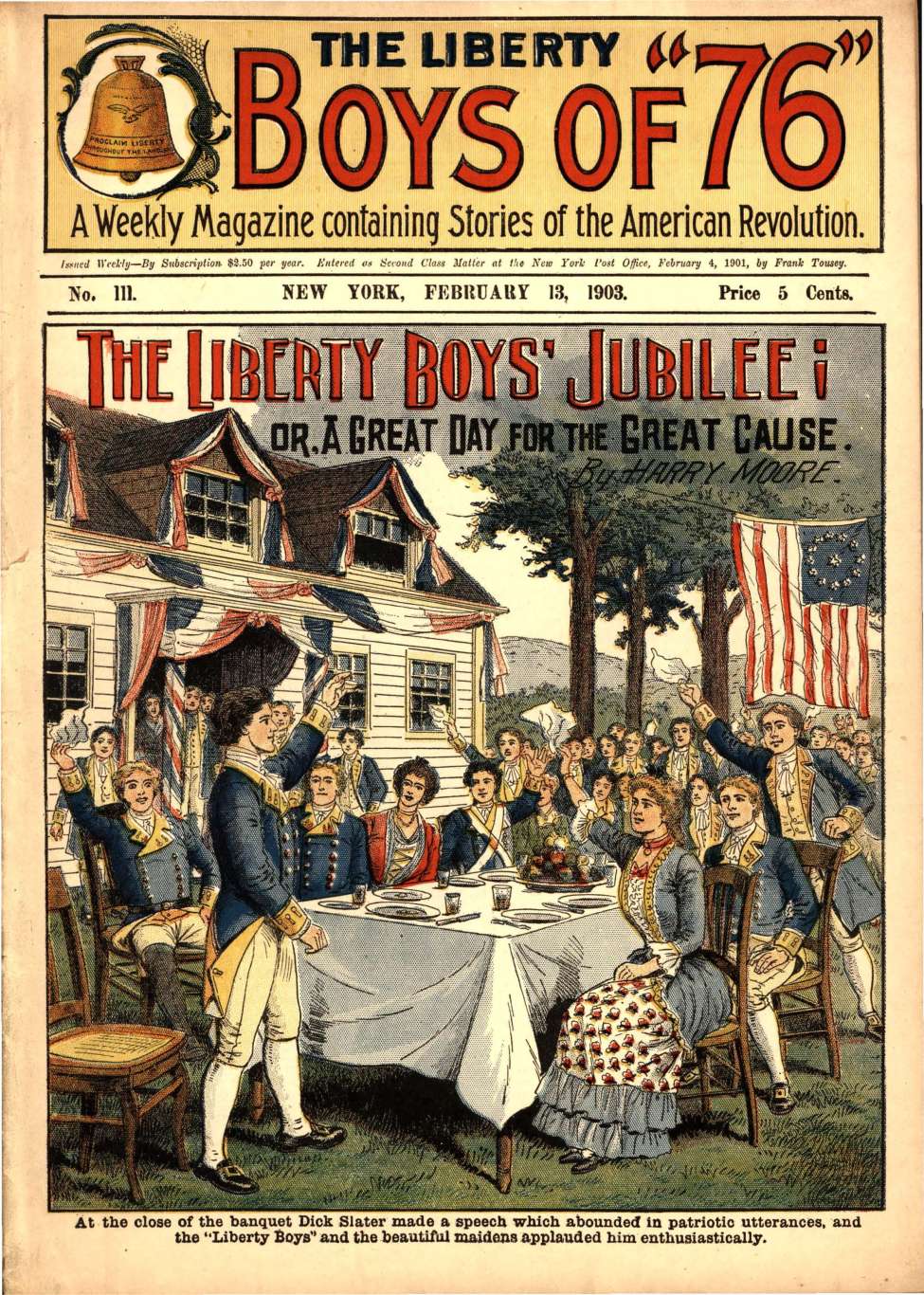 Book Cover For The Liberty Boys of 76 111 - The Liberty Boys' Jubilee