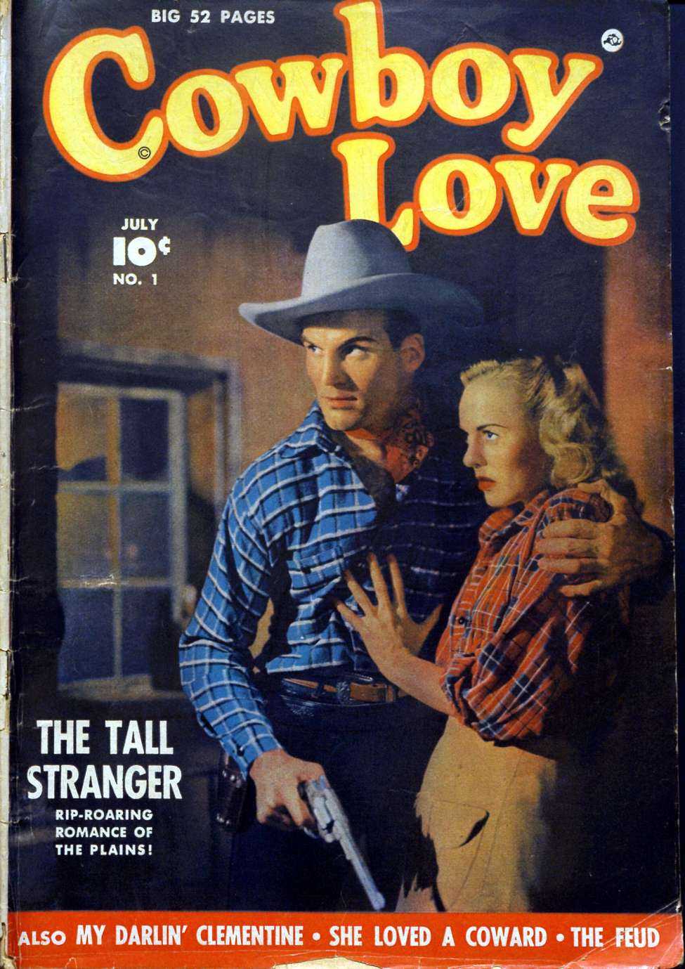 Comic Book Cover For Cowboy Love 1