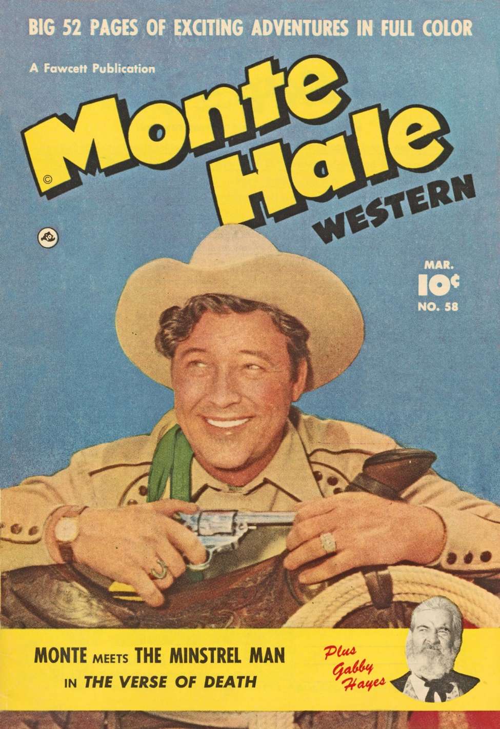 Comic Book Cover For Monte Hale Western 58 - Version 2