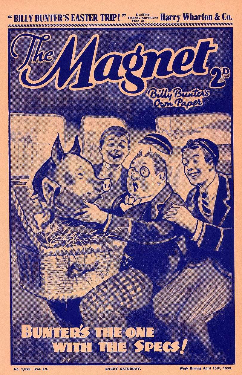 Comic Book Cover For The Magnet 1626 - Billy Bunter's Easter Trip!