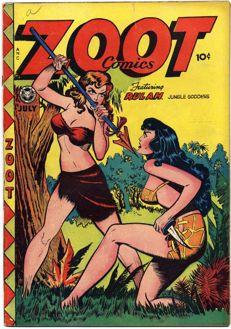 Comic Book Cover For Zoot Comics 16