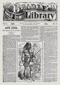 Large Thumbnail For Beadle's Half Dime Library 8 - Seth Jones
