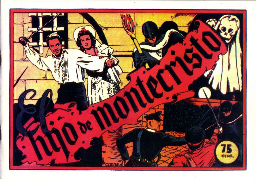 Comic Book Cover For Selección aventurera 38 - El hjjo de Montecristo