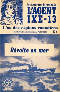 Large Thumbnail For L'Agent IXE-13 v2 611 - Révolte en mer