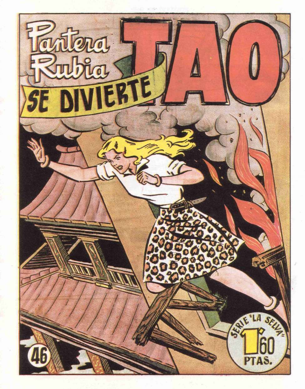 Comic Book Cover For Pantera Rubia 34 - Tao Se Divierte