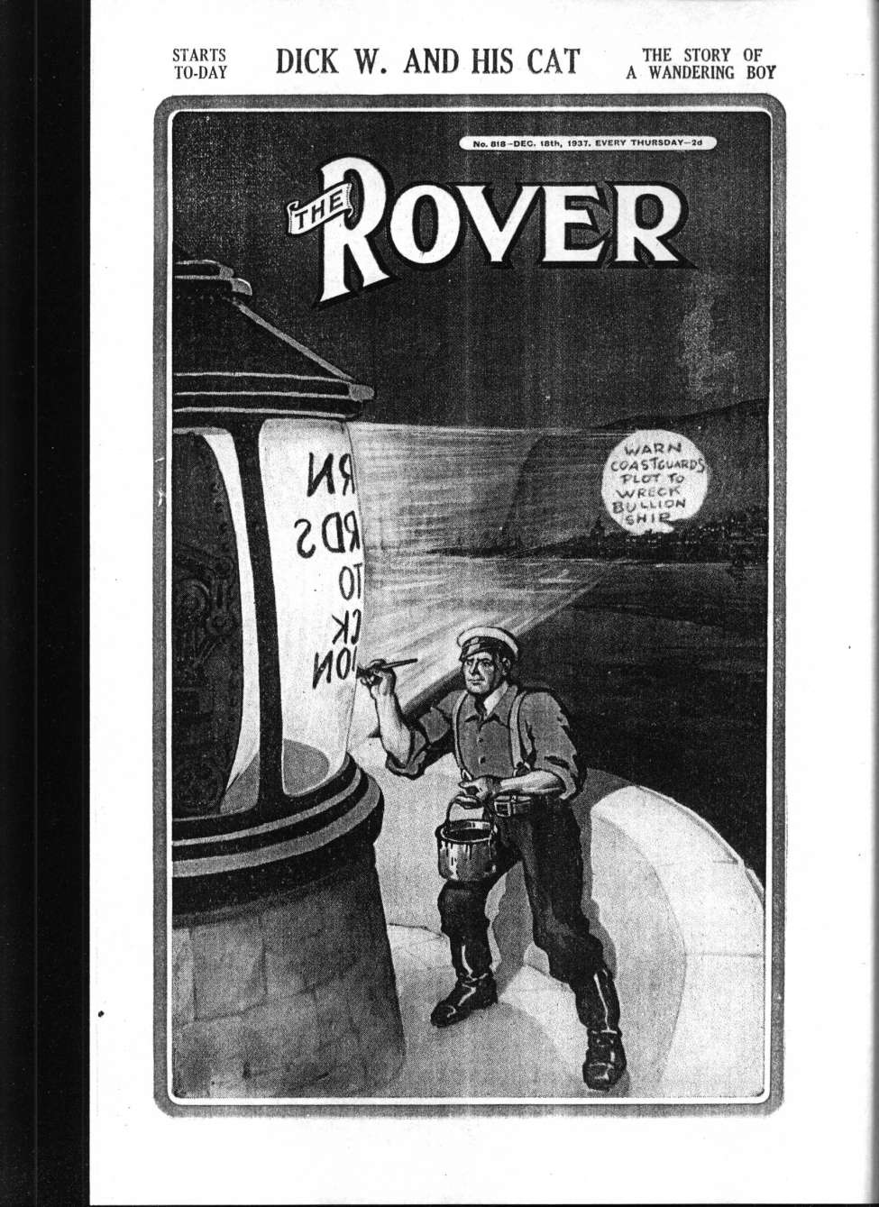 Book Cover For The Rover 818