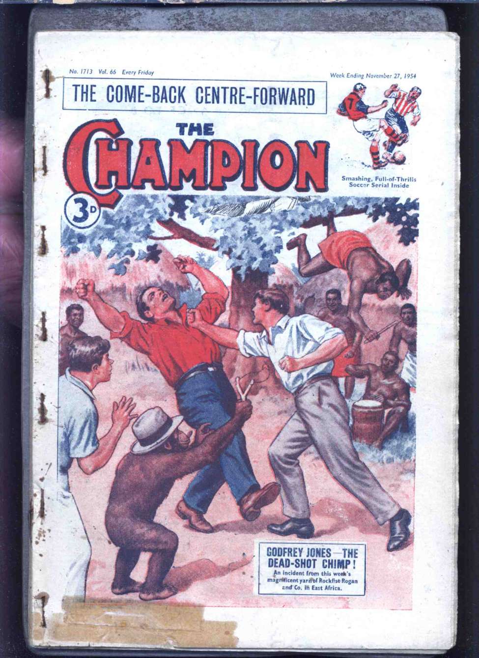 Comic Book Cover For The Champion 1713