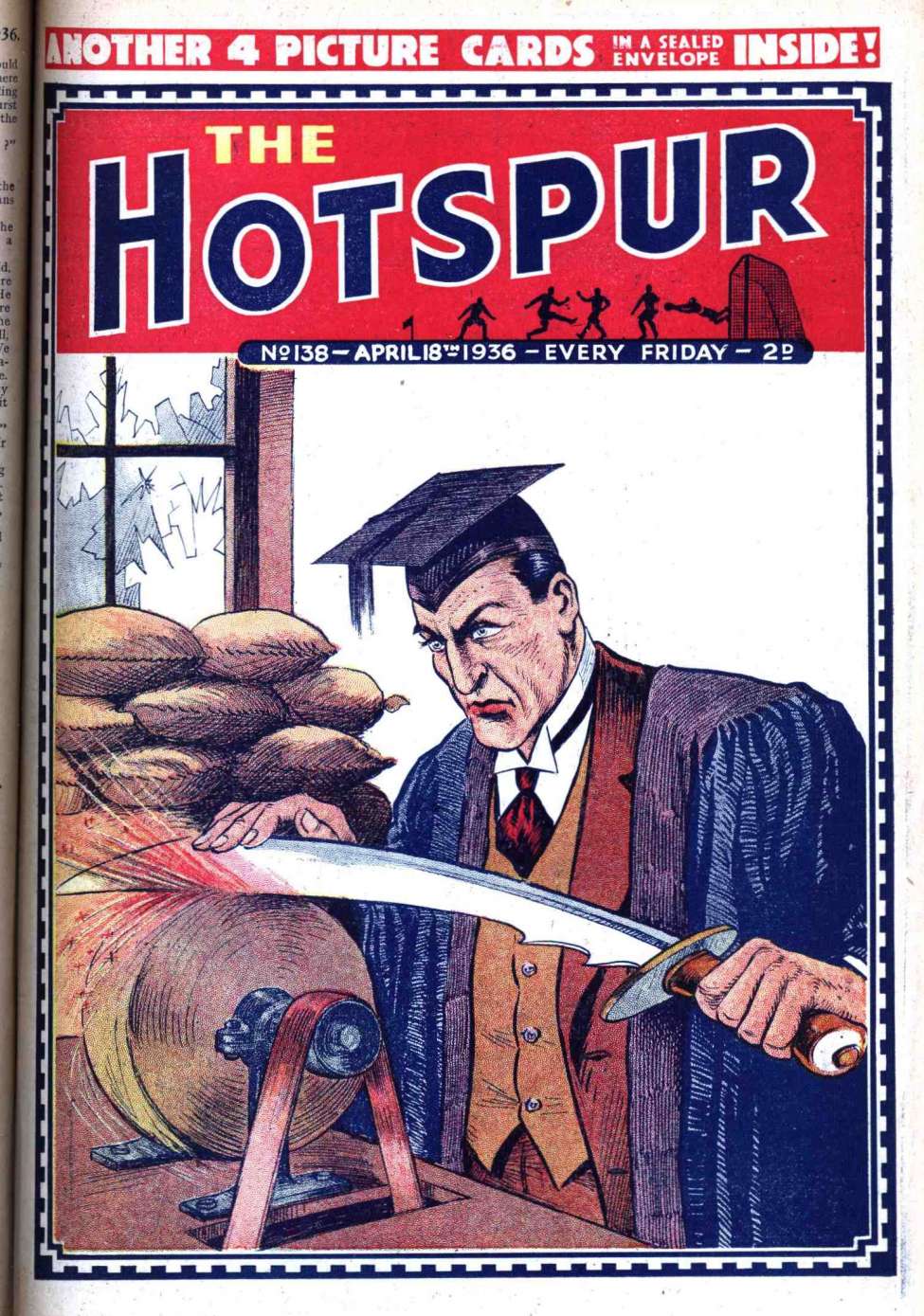 Book Cover For The Hotspur 138