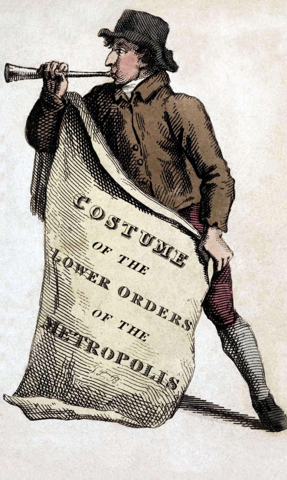 Book Cover For Costume of the Lower Orders of the Metropolis