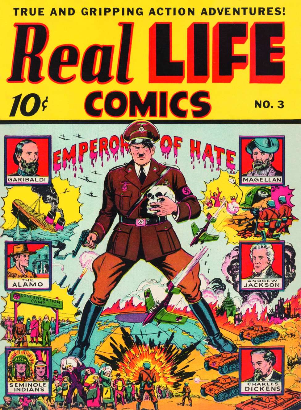 Book Cover For Real Life Comics 3