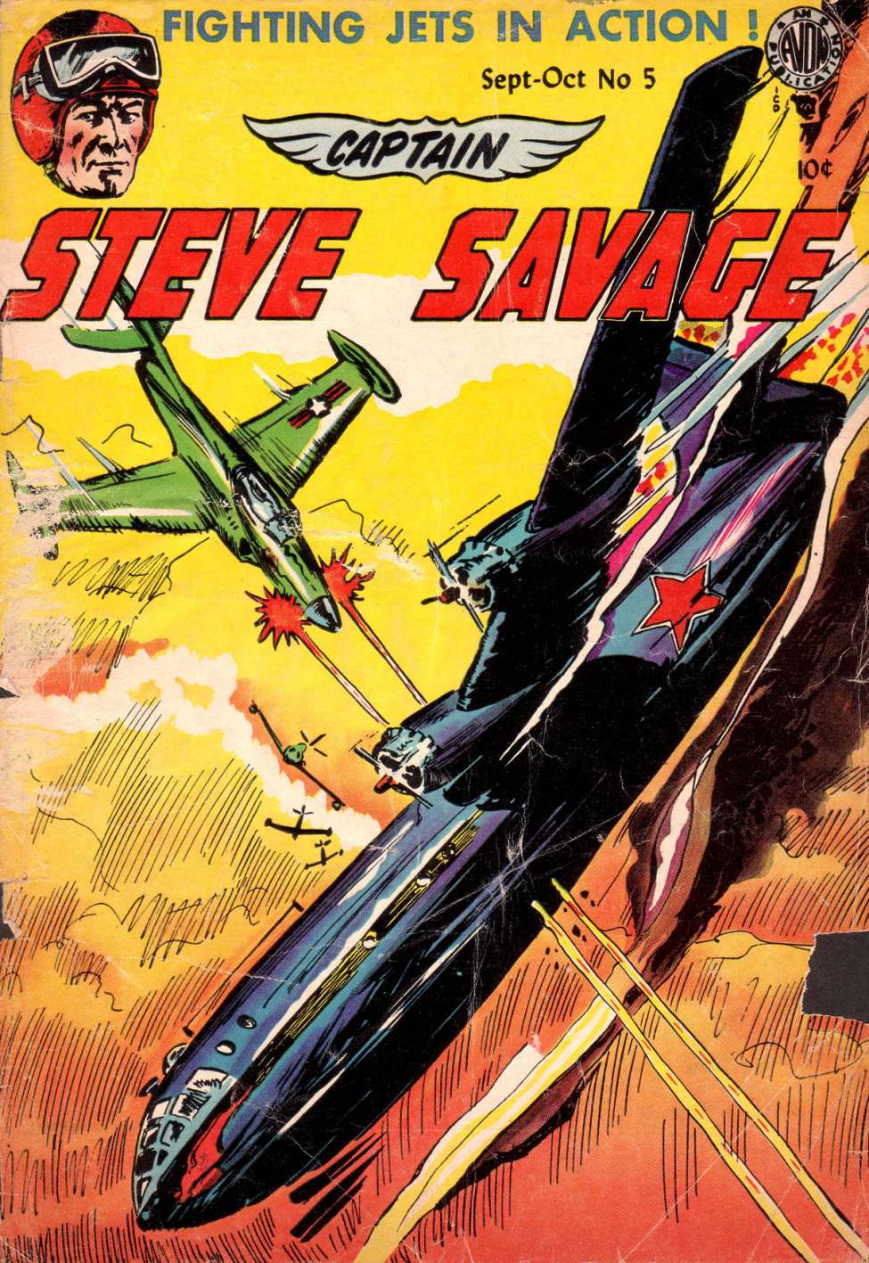 Comic Book Cover For Captain Steve Savage v2 5