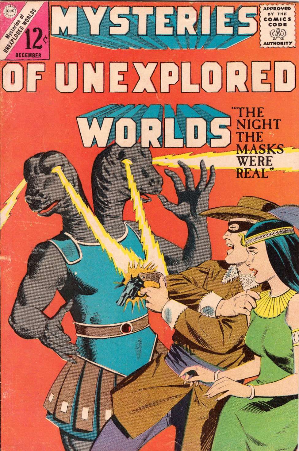 Book Cover For Mysteries of Unexplored Worlds 39
