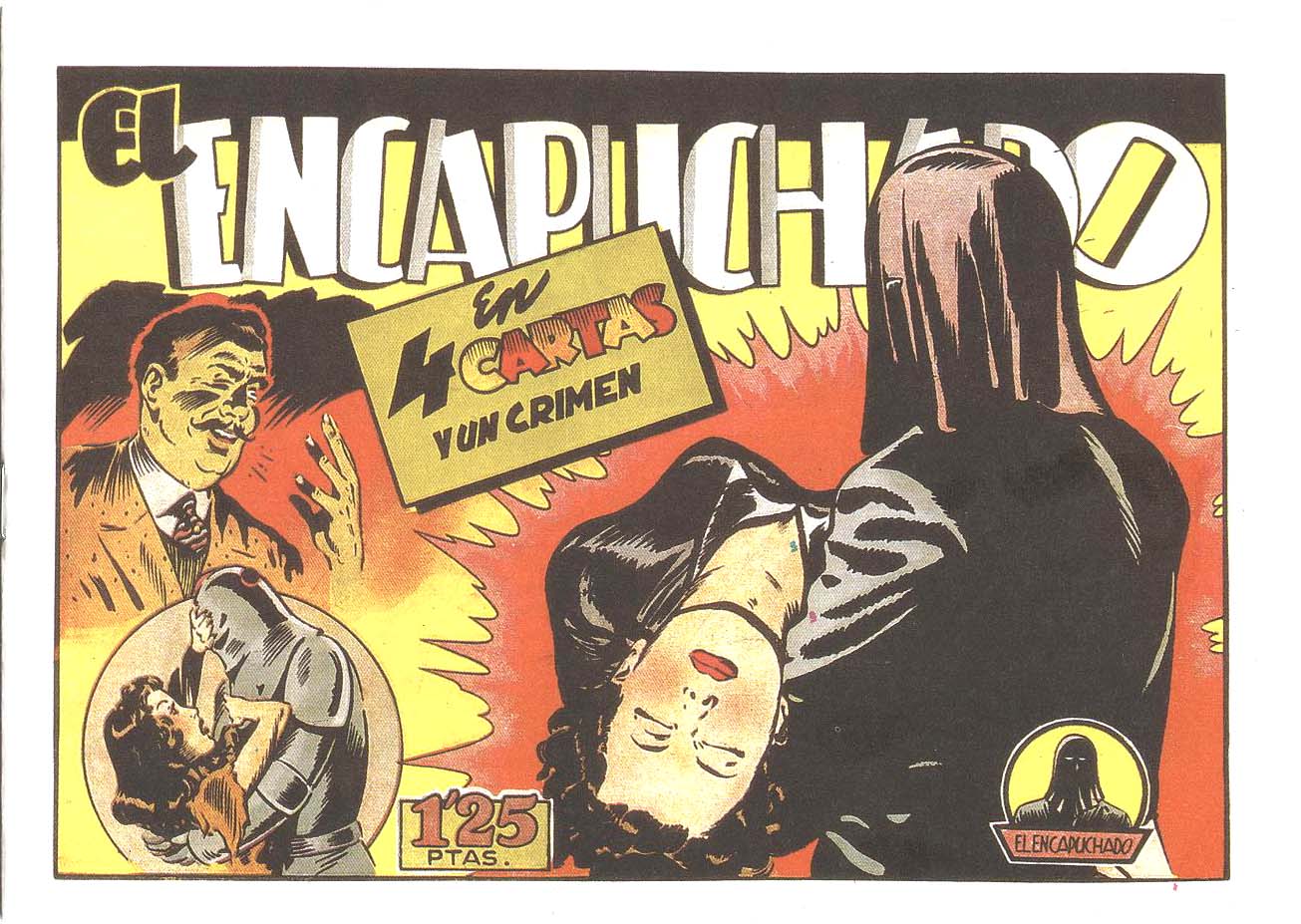 Comic Book Cover For El Encapuchado 26 - En 4 Cartas Y Un Crimen