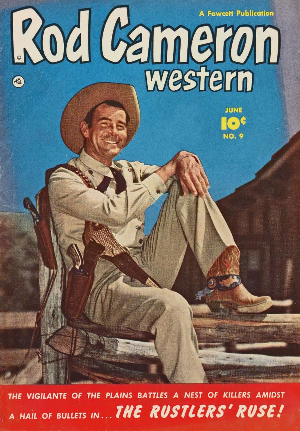 Book Cover For Rod Cameron Western 9