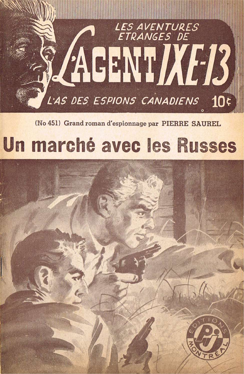 Book Cover For L'Agent IXE-13 v2 451 - Un marché avec les Russes