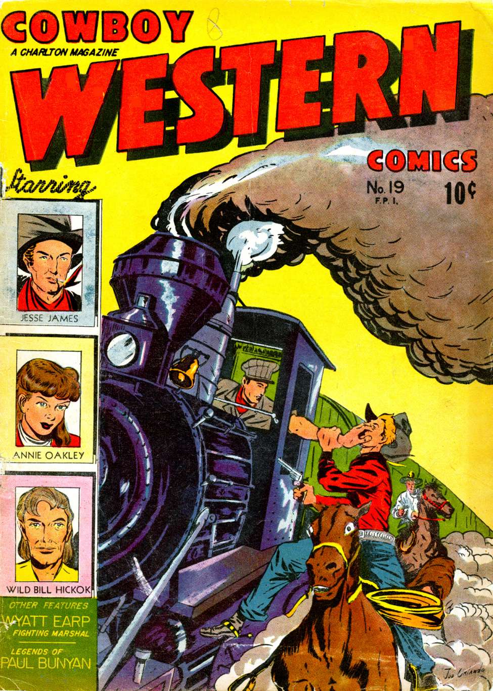 Comic Book Cover For Cowboy Western 19