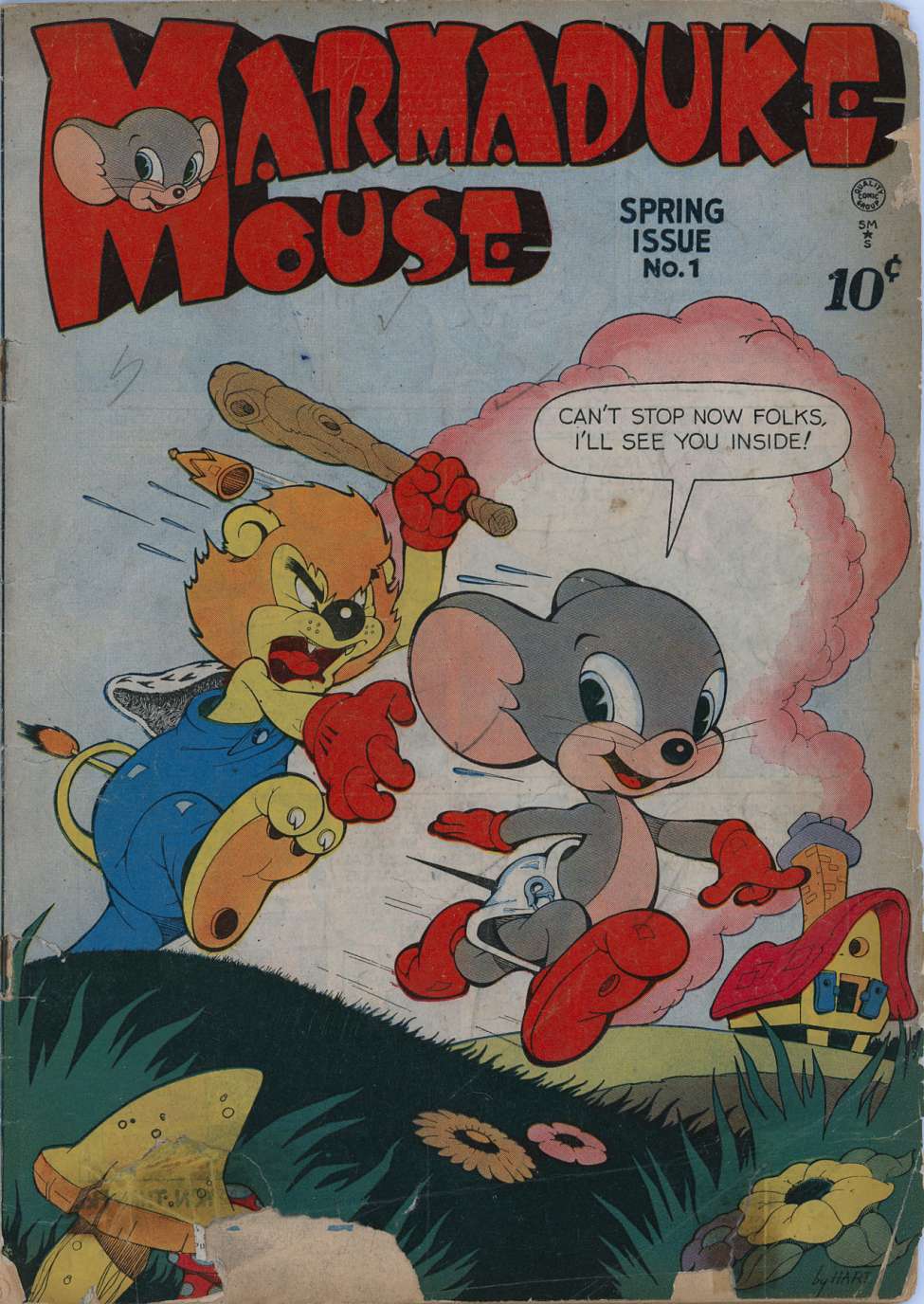 Comic Book Cover For Marmaduke Mouse 1