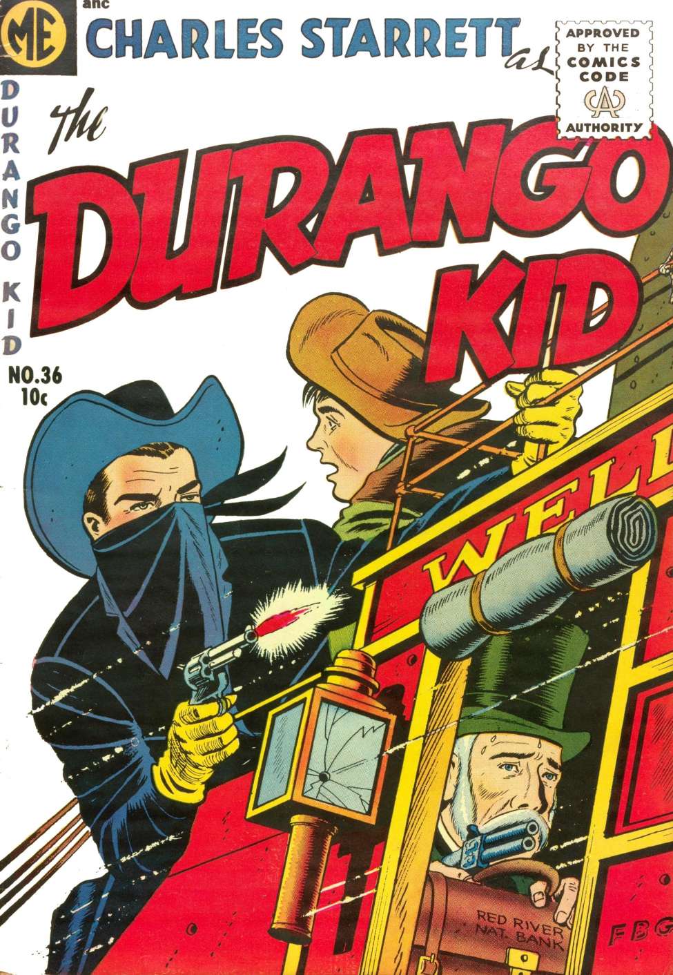 Comic Book Cover For Durango Kid 36
